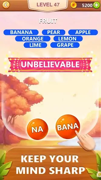 Download Word Bubble Puzzle - Word Game MOD [Unlimited money/coins] + MOD [Menu] APK for Android