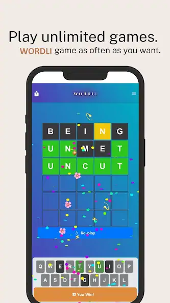 Download WORDLI - Guess the Puzzle Word MOD [Unlimited money/gems] + MOD [Menu] APK for Android