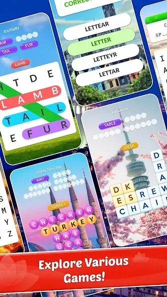 Download Word Town: Find Words & Crush! MOD [Unlimited money] + MOD [Menu] APK for Android