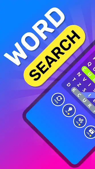 Download Word Search — Word Puzzle Game MOD [Unlimited money/coins] + MOD [Menu] APK for Android