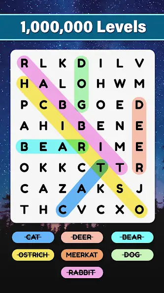 Download Word Search : Word Find MOD [Unlimited money/gems] + MOD [Menu] APK for Android