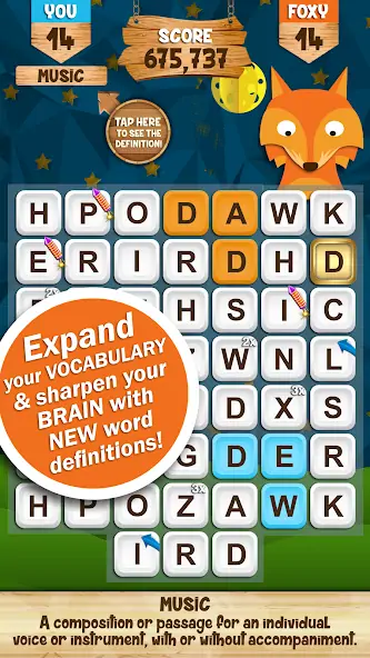 Download Words with Foxy MOD [Unlimited money/gems] + MOD [Menu] APK for Android