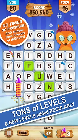 Download Words with Foxy MOD [Unlimited money/gems] + MOD [Menu] APK for Android
