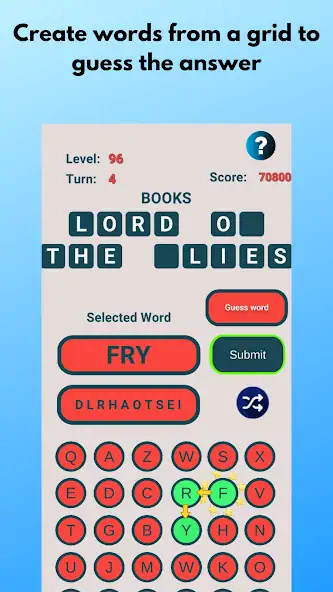 Download Letterhead: Guess Word Flipper MOD [Unlimited money/gems] + MOD [Menu] APK for Android