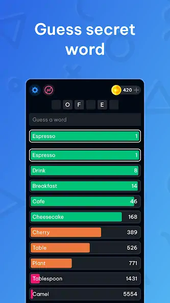 Download Contexto - AI Word Guess MOD [Unlimited money/gems] + MOD [Menu] APK for Android