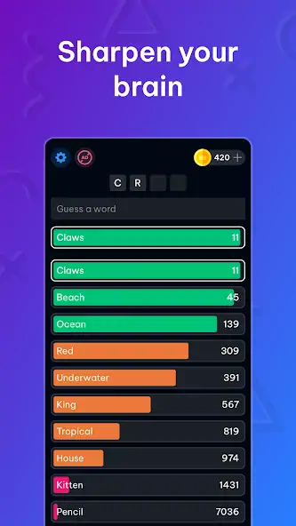 Download Contexto - AI Word Guess MOD [Unlimited money/gems] + MOD [Menu] APK for Android