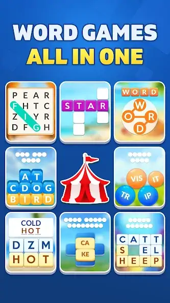 Download Word Carnival - All in One MOD [Unlimited money] + MOD [Menu] APK for Android