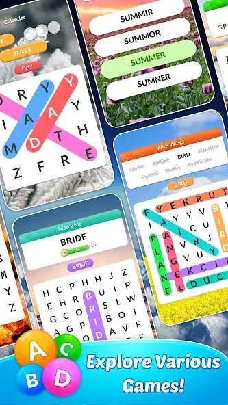 Download Word Search Pop: Find Words MOD [Unlimited money] + MOD [Menu] APK for Android