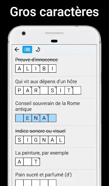 Download Mots Fléchés : Mots Croisés MOD [Unlimited money/coins] + MOD [Menu] APK for Android