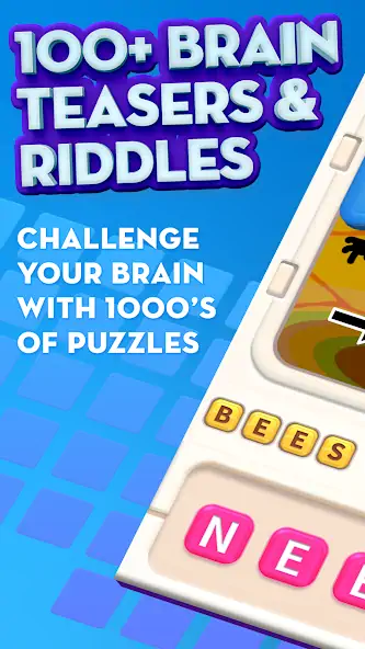 Download 100+ Riddles & Brain Teasers MOD [Unlimited money/coins] + MOD [Menu] APK for Android